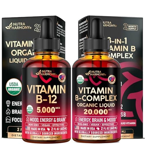 NUTRAHARMONY Vitamin B Complex & B12 Drops