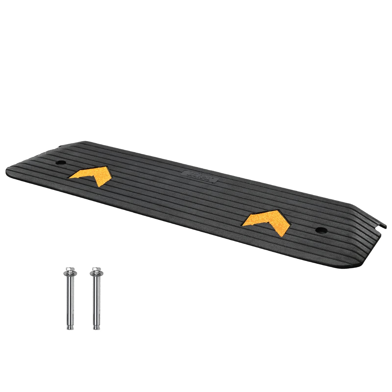 VEVOR Rubber Threshold Ramp 1" Rise Wheelchair Ramp